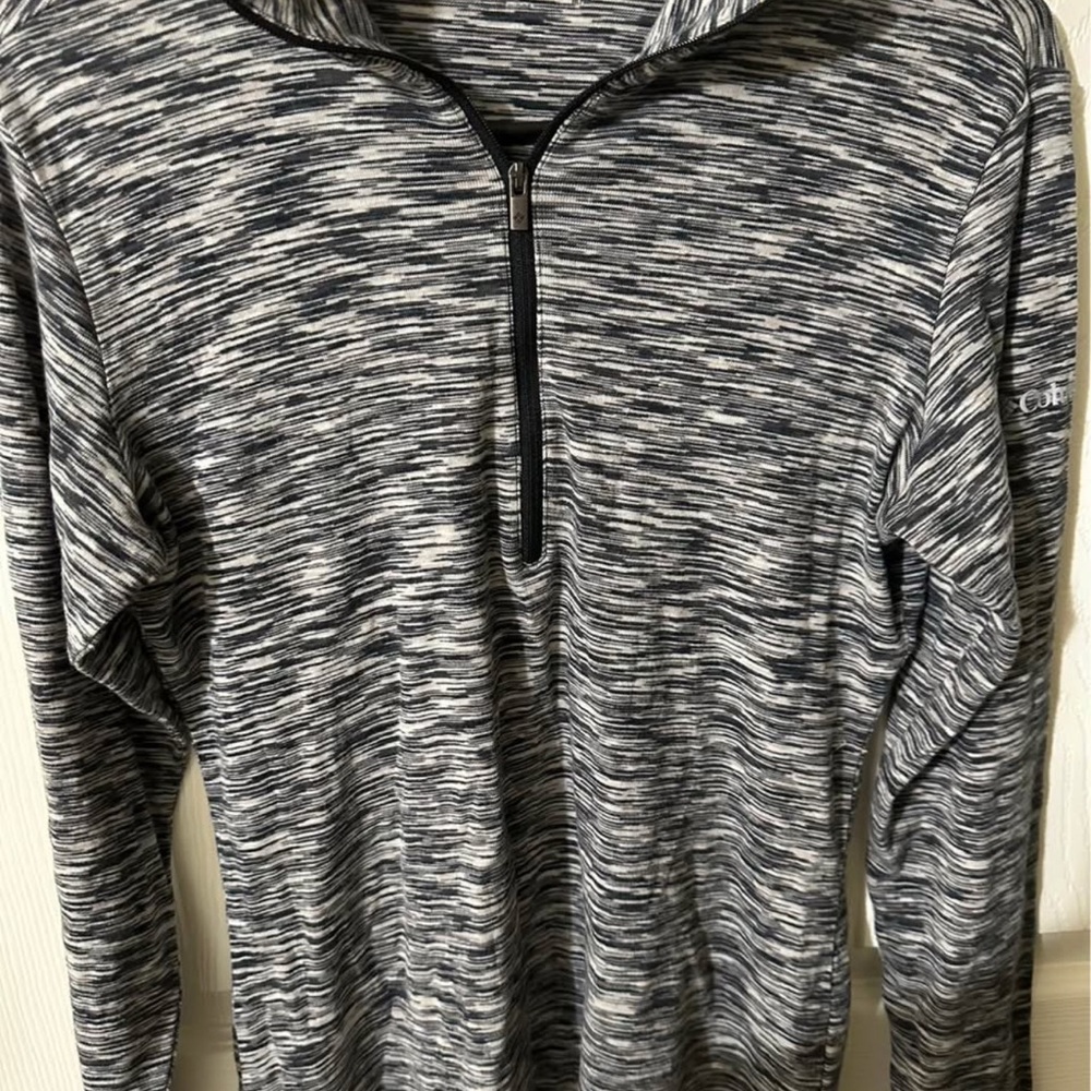 Columbia Gray Cowl Neck Sweater